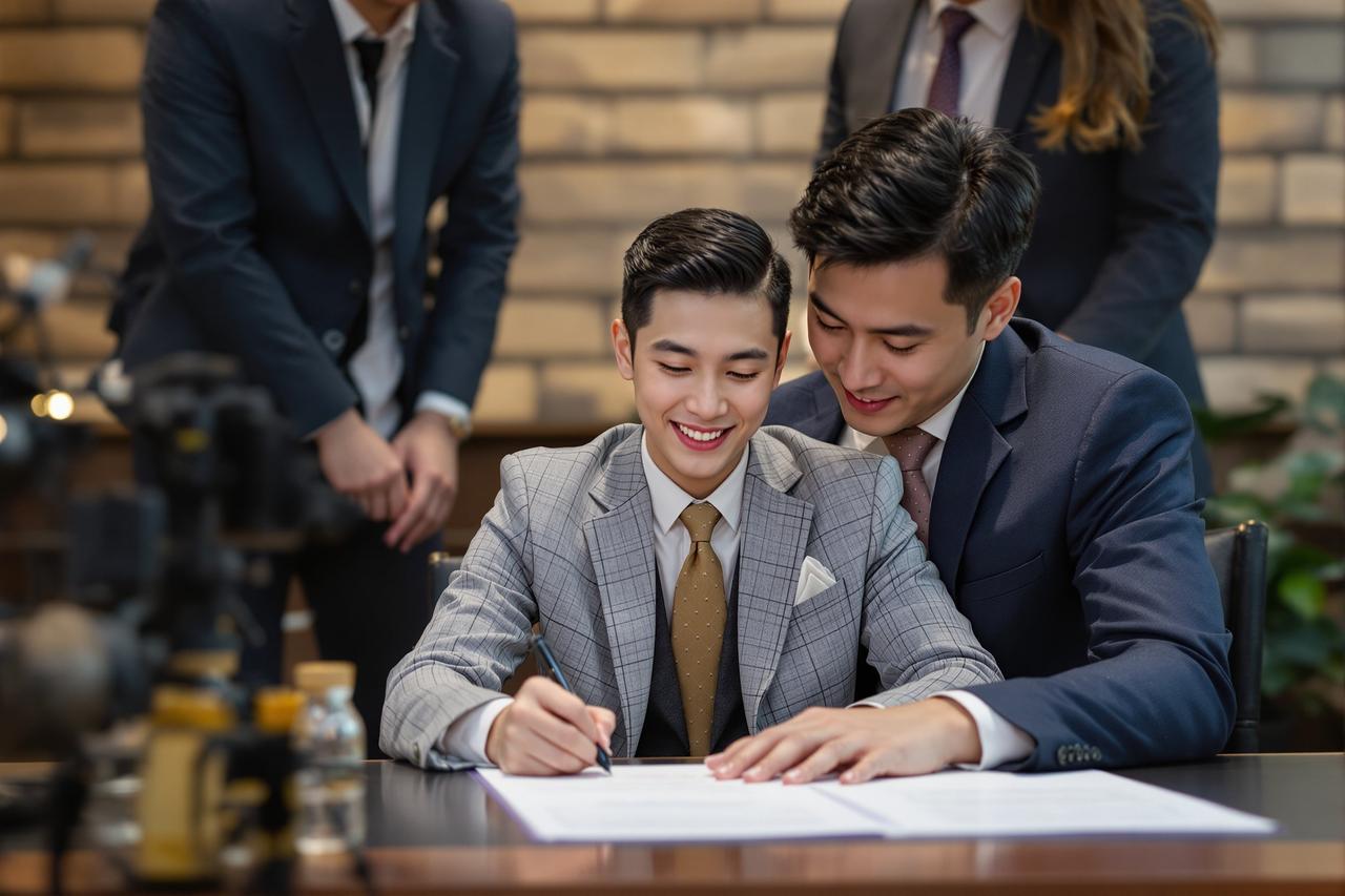 日韩在线观看签约新生代演员陈晓宇，将出演年度大剧《山海经》